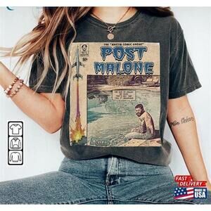 Post Malone Comic Shirt Tshirt Classic